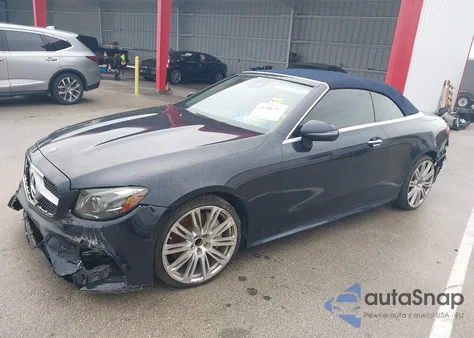 2018 Mercedes-Benz E 400 from USA, damaged, VIN WDD1K6FB0JF033143